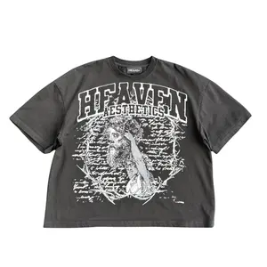David and Goliath Tee - Oversized Heavy Weight Pump Cover