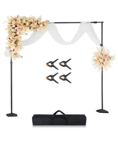 Backdrop Stand Background Stand Kit 8.5 x 10 ft for Party & Photo Studio Backdrop Stand Background Stand Kit 8.5 x 10 ft for Party & Photo Studio
