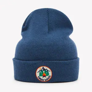 Campfire Beanie | Dark Denim