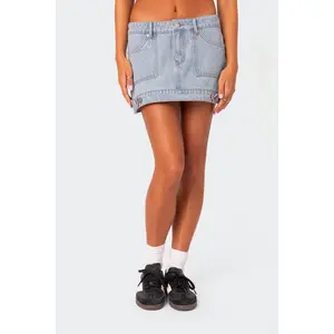 Foxx Denim Mini Skirt