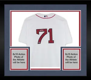 Framed Connelly Early Boston Red Sox Autographed White Nike Replica Jersey - Fanatics Authentic Certified