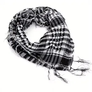 Stylish Palestinian Keffiyeh - Elegant Accessory with Intricate Patterns, Available in Various Vibrant Colors, Symbol of Resilience and Identity