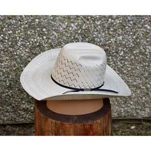 American Hat Co: 6200 2CBLK 4 1/4” Brim (Open Crown)