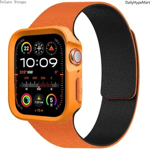 Wearable Smart Watch 2-in-1 Magnetic Strap & Case Combo - Ultra-Thin, Slim, Durable, Shockproof Accessories for Device Protection