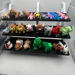 Micro 3D Printed Fidget Animals figurines