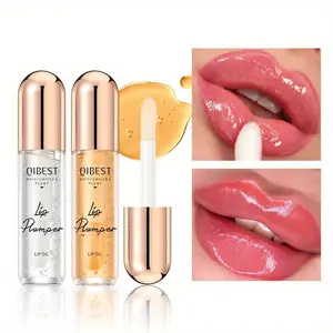 Natural Lip Plumper & Lip Care Serum, 1 Count Moisturizing Lip Enhancer for Fuller, Hydrating & Reduce Fine Lines Lip Mask, Plumping Lip Oil, Lip Moisturizer