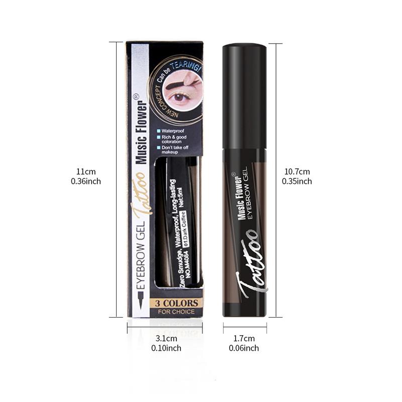 Humidity Proof Hydrating Peel Off Eyebrow Gel Waterproof Sweatproof Long Lasting