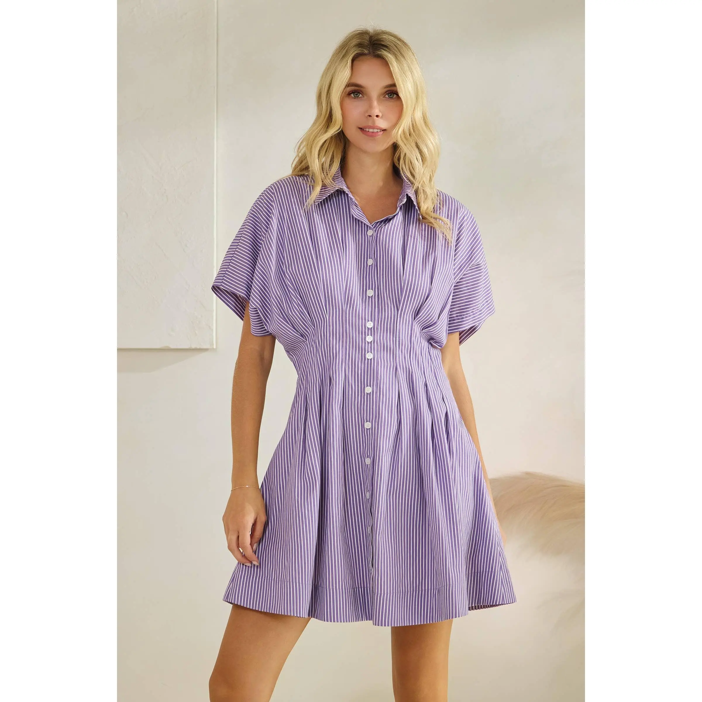 Maddy Dress-Purple