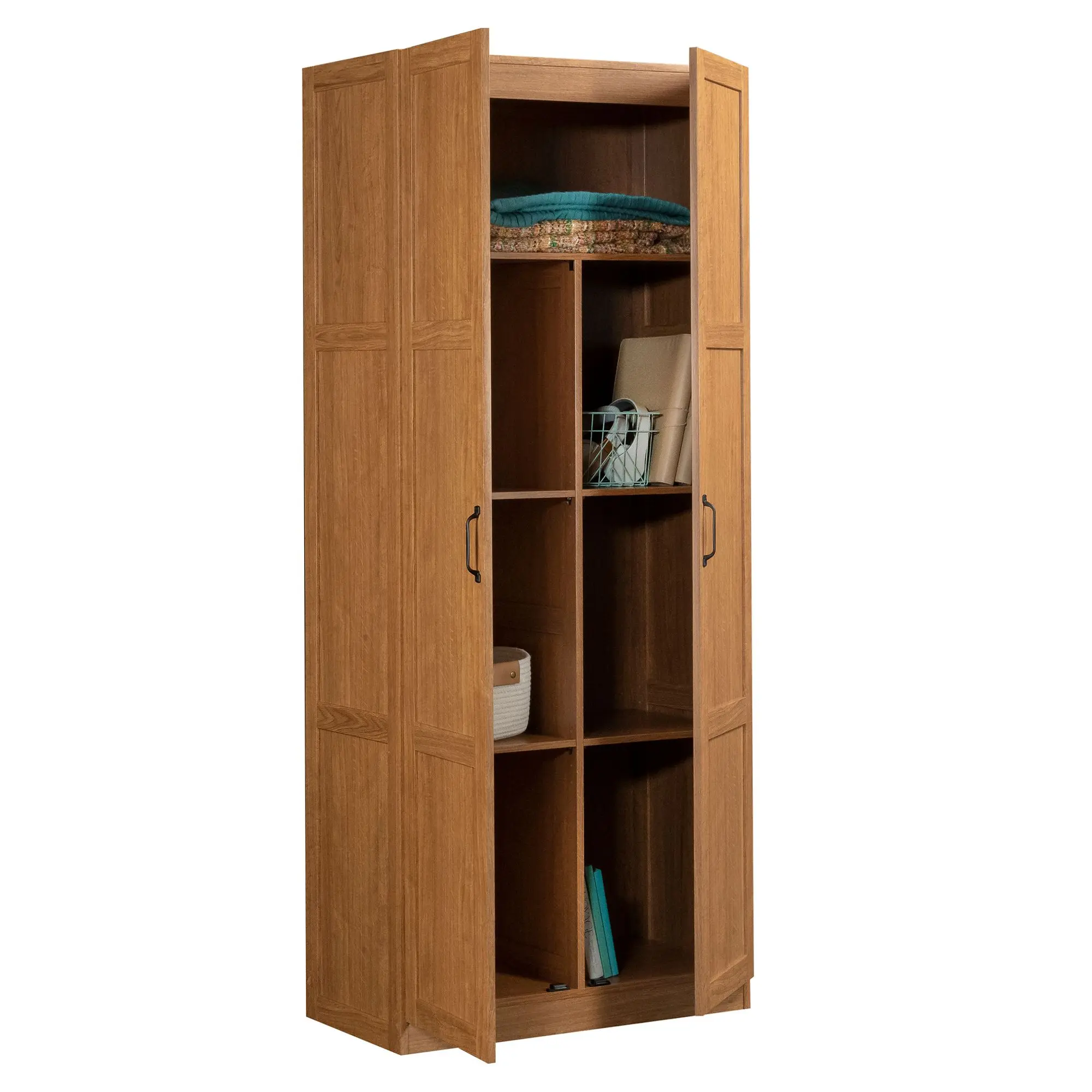 16"D Storage Cabinet Highland Oak 16"D Storage Cabinet Highland Oak