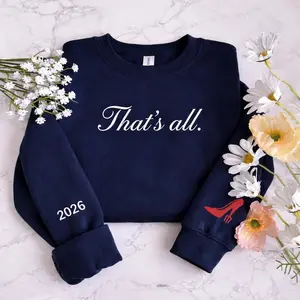 [Made in US] That's All The Devil Wears Embroidered Sweatshirt T-shirt Hoodie, Miranda PriestIy Embroidery Sweatshirt, Fashion Movie Gift, Runway Magazine Apparel