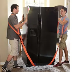 Lifting & Moving Straps, 1 Set Lifting and Moving System for Lift, Move & Carry Furniture, Appliances, Mattresses or Item Up to 666 Lbs, Great Tool for Moving Supplies
