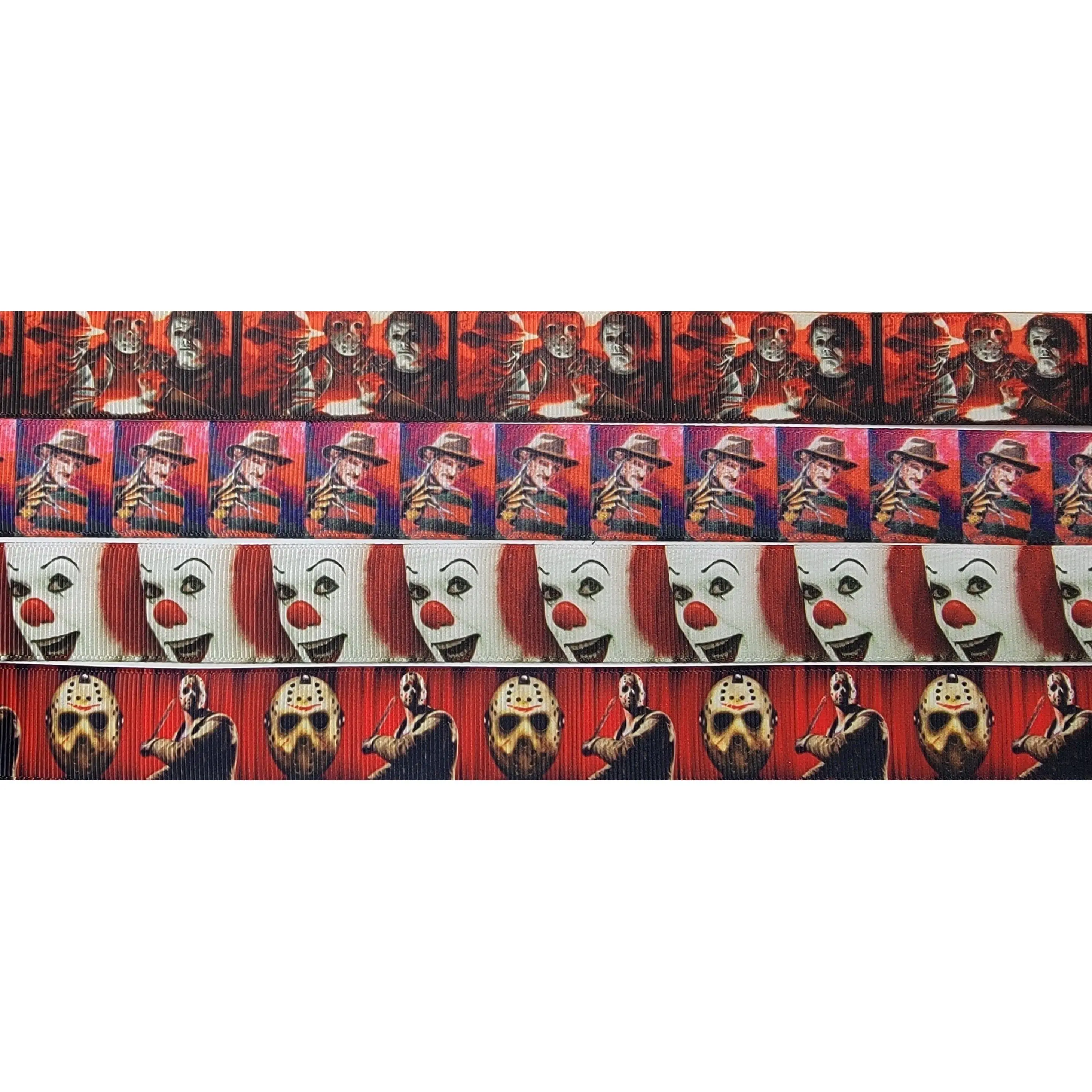Halloween Horror Bundle - Grosgrain Ribbon 1" Width - 20 total yards