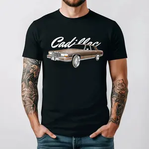 Cadillac Fleetwood Brougham 1990 Brown T-Shirt