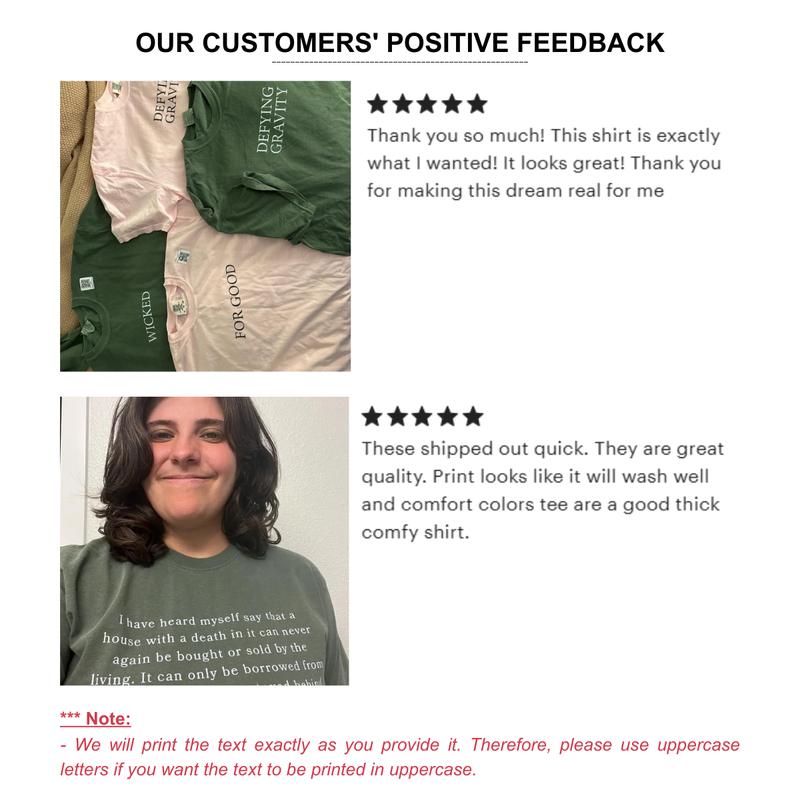 Comfort Colors Custom Text Shirt, Personalized Custom Shirt, Custom Made Shirt, Your Photo Shirt, Matching Custom Shirts, Business Logo Shirt