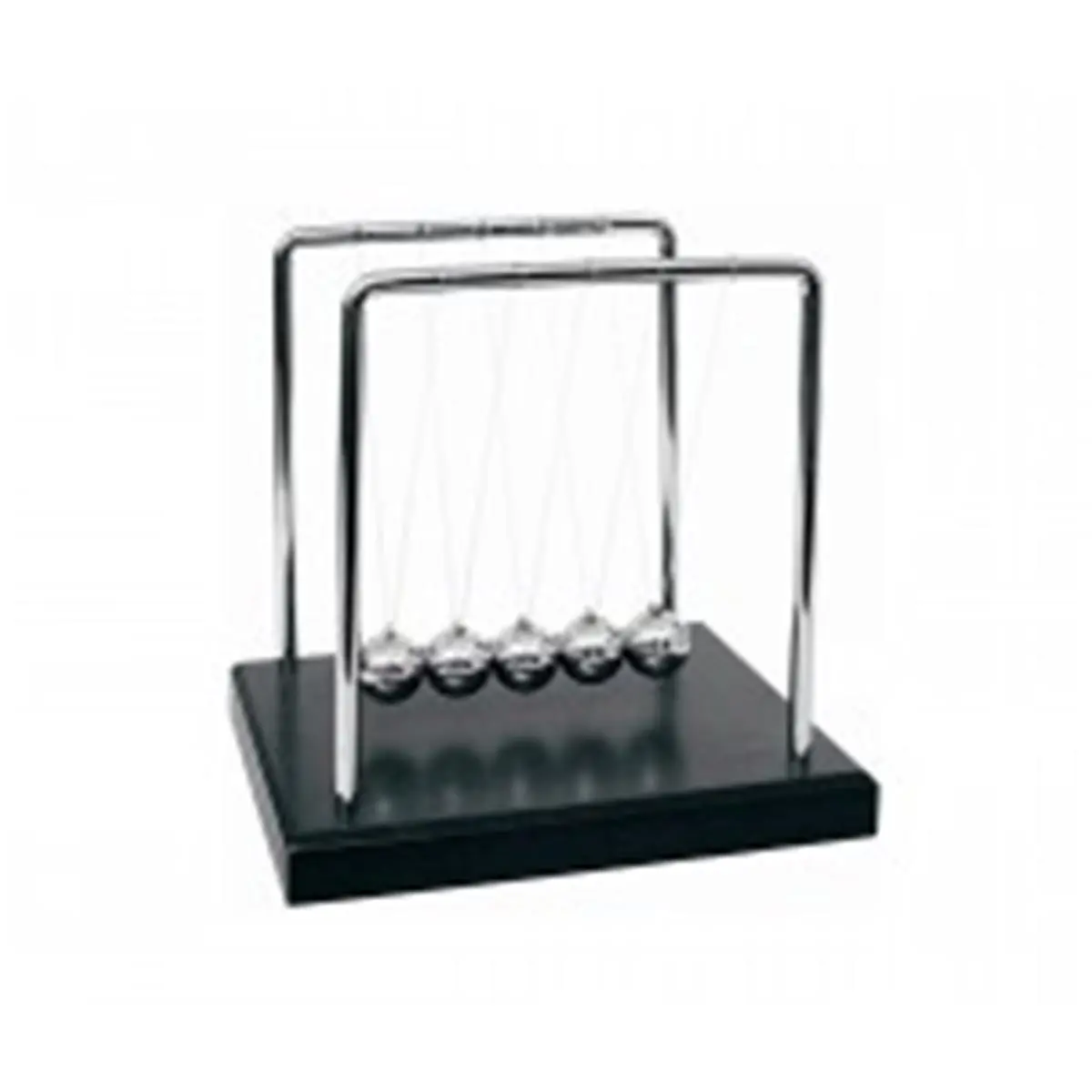 Newtons Classic Newton's Cradle, Steel Balance Balls Desk Toy, Educational Physics Science Experiment Kit, 8 x 8 x 5 in, Fun, Learning, Physics Fun