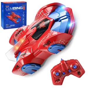 Spider Wall Climber RC Stunt Car 360 Spin Rechargeable Remote Control Car for Boys Girls