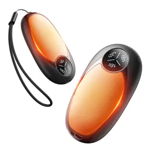 【Summer Vibes】Hand Warmers Rechargeable 2 Pack Electric Hand Warmer Magnetic Ultrathin Portable for Men Women Christmas Hiking Golf Hunting Accessories