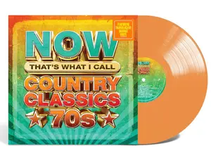 NOW That's What I Call Country Classics '70s (Translucent Orange Vinyl LP, 2023)
