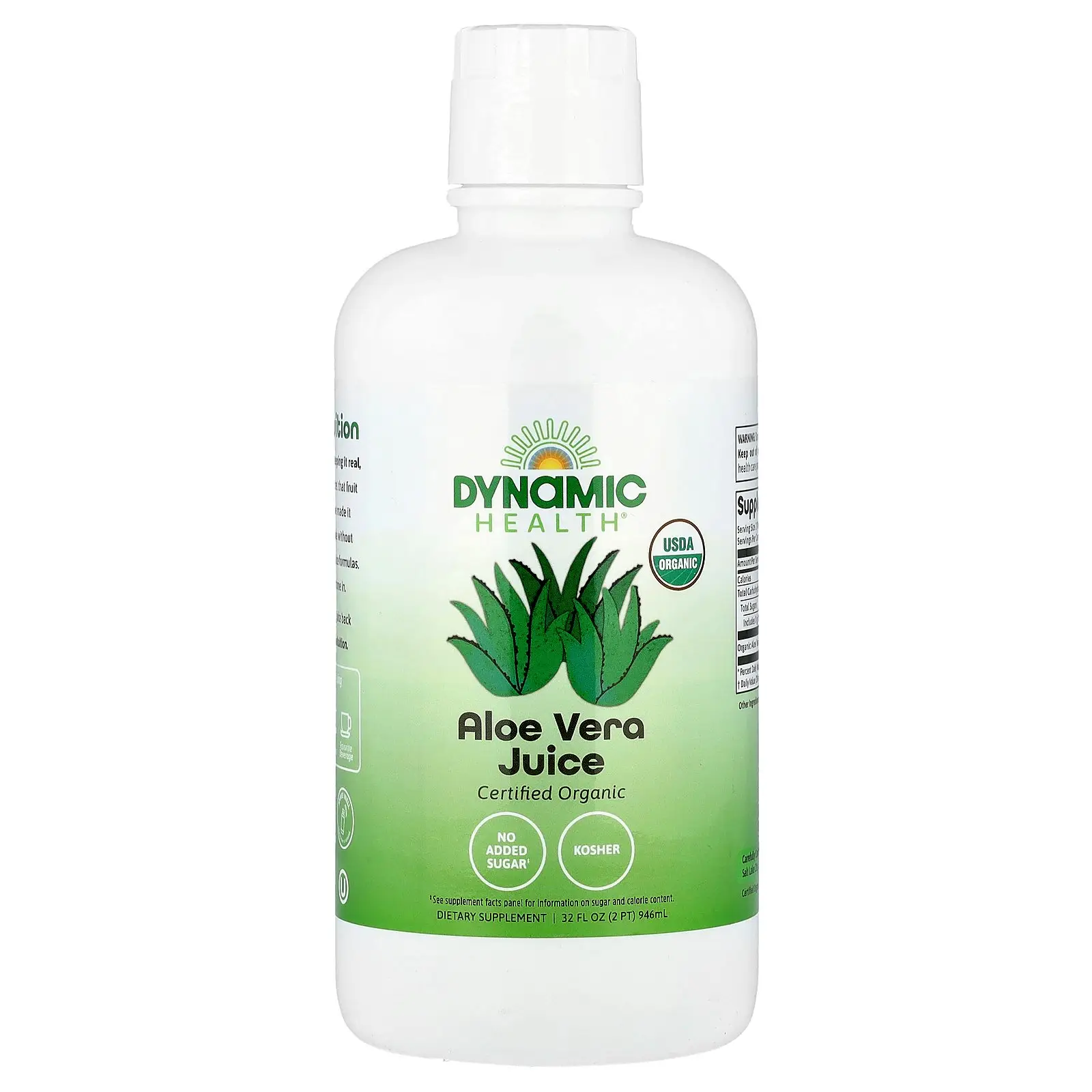 Dynamic Health Aloe Vera Juice, 32 fl oz (946 ml)