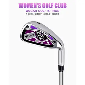 2026 Fashionable New Model Error-Tolerant Golf Club No. 7 Iron with Carbon Shaft, Unisex for Beginners, Adjustable Practice Club for Outdoor Sports forgiving golf club