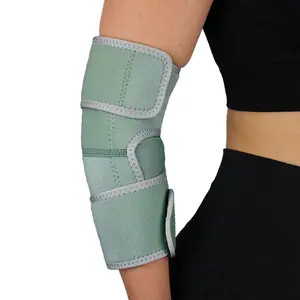 CleanPrene Elbow Brace - NEO-PRENE FREE, USDA Certified Biobased - Dermatologically Tested and Safe for Sensitive Skin - One Size Fits Most