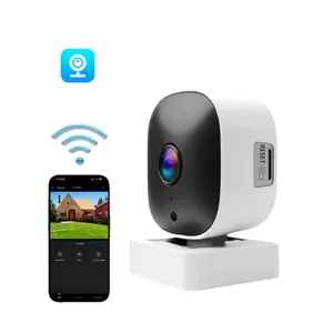 Smart Window Security Camera: 1080P HD with IR Night Vision, 2.4GHz WiFi, App Controlled Wireless Security Camera, Two-Way Talk & Motion Alerts – Easy Setup Indoor/Outdoor Surveillance