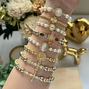 Beads Adjustable Thread Bracelet with Multiple Pendant Styles - Very Resistant, Customizable Design for Everyday Wear bracelet fashion daily use special gift women valentines perfect valentine gold plated bracelets