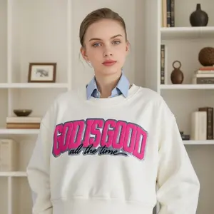 fashion outfits GOD IS GOOD Iron On clothes Patches ,heat press,chenille,letters,religious faith,Large size,for hat,backpack,jacket,Custom embroidered