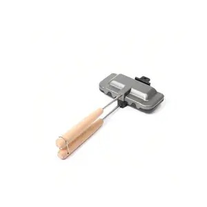 Hot Sandwich Maker,Hot Dog Toaster,Double-Sided Sandwich Baking Pan, Grilled Cheese Maker Nonstick Sandwich Maker Flip Grill Pan Hot Dog Pan Egg Panini Press For Breakfast Pancakes, Toast