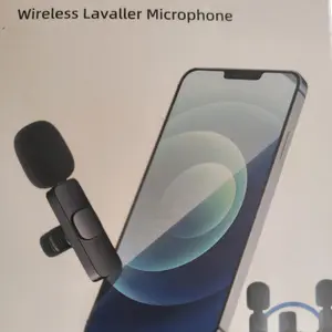 Wireless Lavaller Microphone - Wireless Design for Live Shows and Versatile Audio Applications