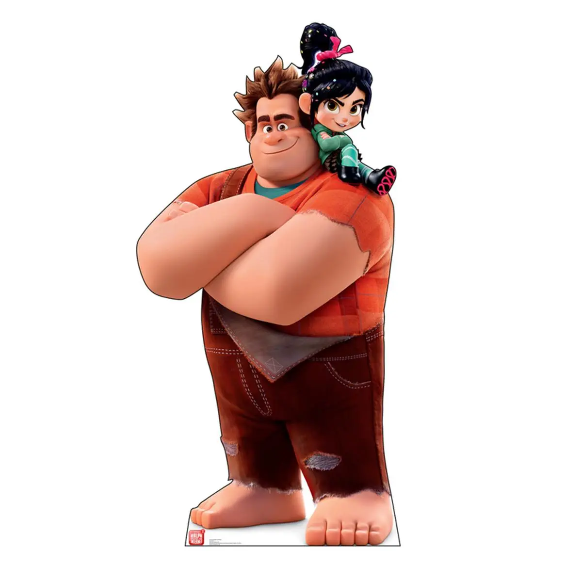 212 MAIN Vanellope & Ralph Single-Side Large Animation Art & Merchandise Cardboard Cutout - 84x42 in Advanced Graphics Decorative Home Decor, Stand-Up Easel Photo Prop, Party Accessory (Part 3)