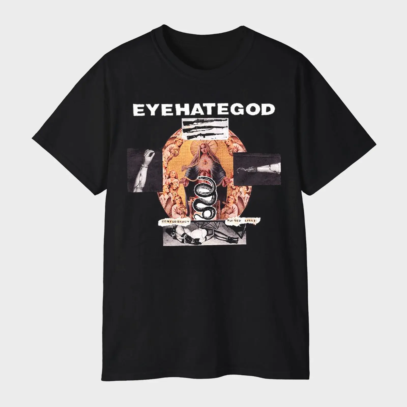 Eyehategod Confederacy of Ruined Lives T-Shirt – Underground Metal Band Tee