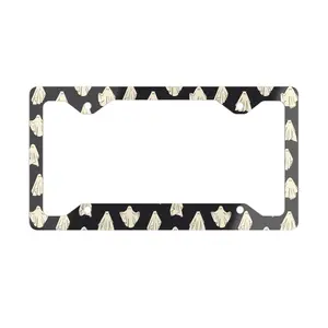 Halloween License Plate Frame Metal Goth Car Accessories Gothic Vehicle Decor Vanity Plate 16th Birthday Gift Front License Plate Holder Y2k