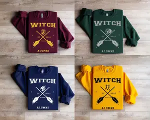 Hogwarts School Wizard Crewneck Sweatshirt, Wizard World Tee Shirt, Forbidden Forest Sweater, Gift For HP Fans