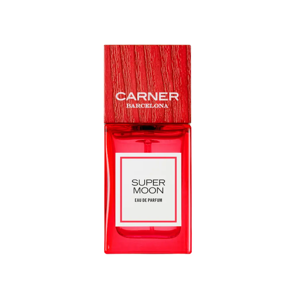 Carner Barcelona SUPER MOON Eau de Parfum - Fruity Jasmine Scent with Italian Yellow Mandarin & Indonesian Patchouli Notes