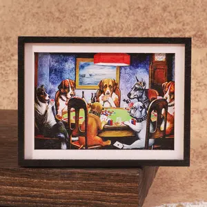 1PC Fun Dog Refrigerator Magnet, Refrigerator Decorating Magnet, Mini Photo Frame Fridge Magnet, Home Decor, Great Holiday Gift, Cute Puppy Design, Perfect for Kitchen