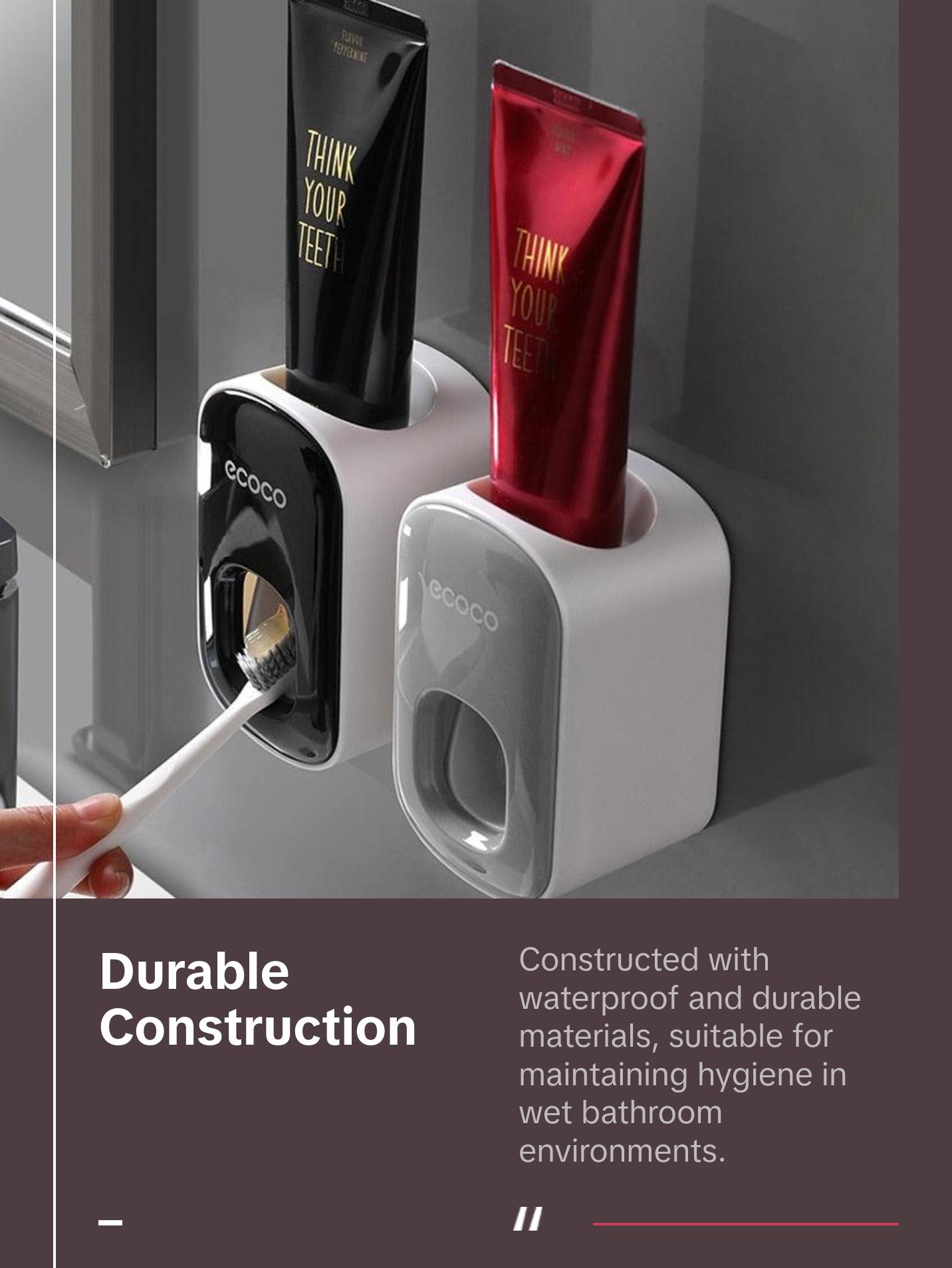 Wall Mount Automatic Toothpaste Dispenser