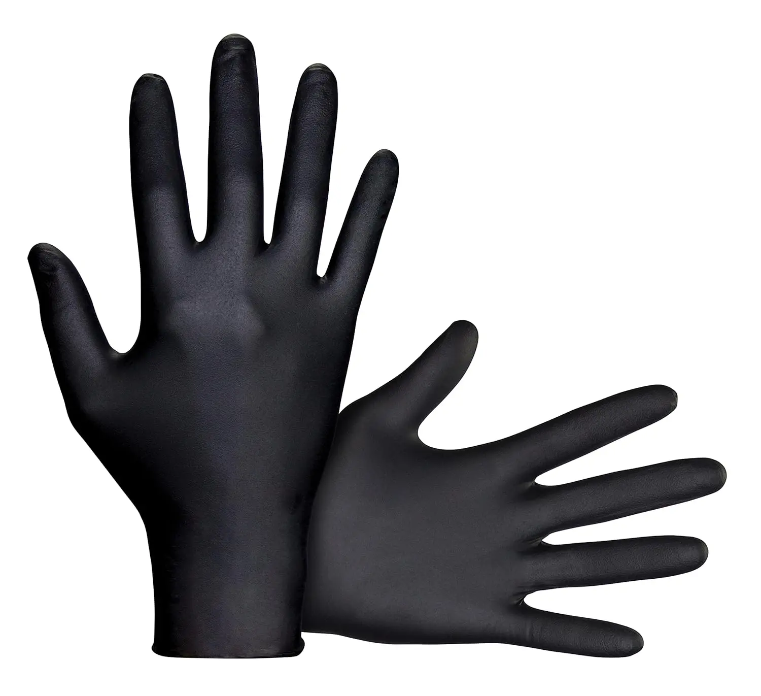 Raven 66518  Safety  Free Examination Black  Gloves - 7 Mil Large