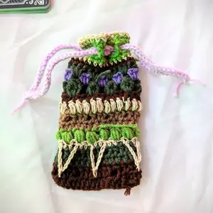 handmade tarot card pouch