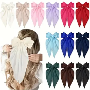 12pcs Fashionable & Elegant Butterfly Knot Headbands with Metal Clasps Perfect for Christmas Valentine's Day New Year Gifts or Any Special Occasions