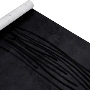 Premium Microfiber Fabric Self-Adhesive Suede Look Premium Synthetic Leather Stretch Film Fabric Perfect for for Car and Home Decor