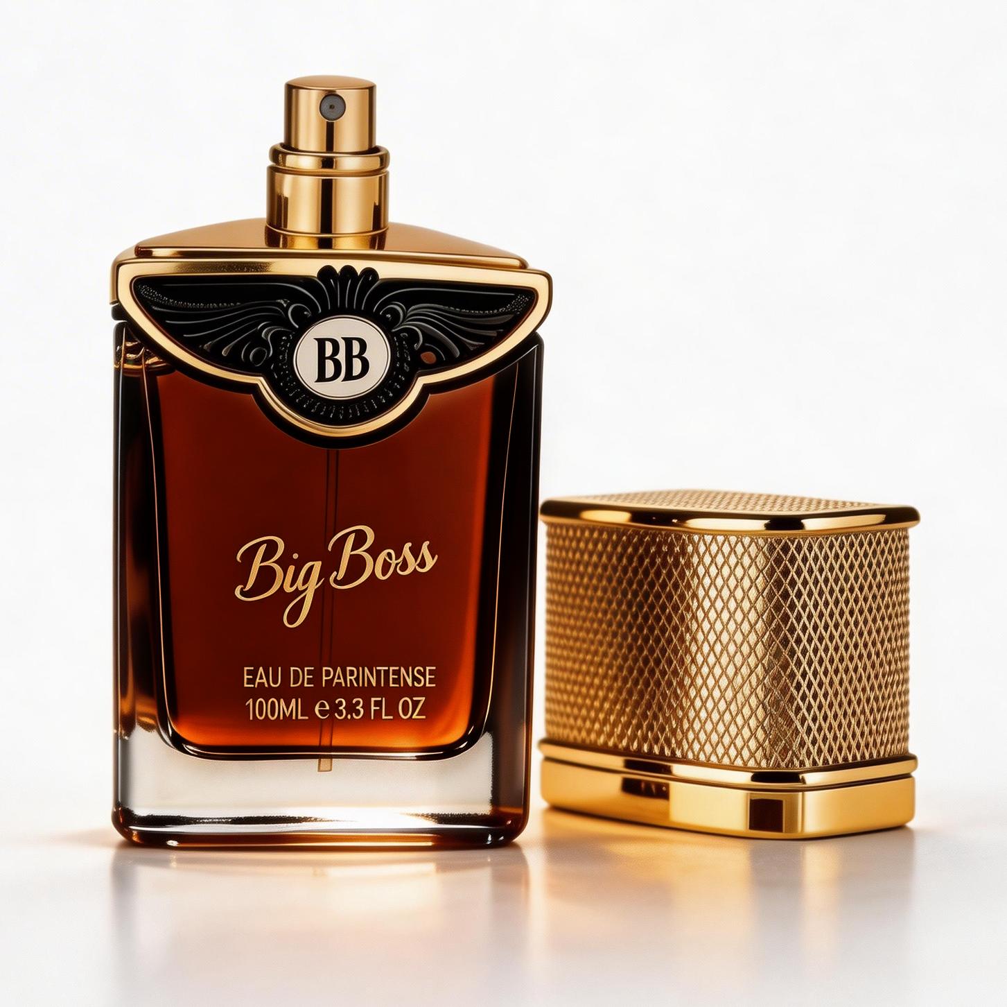 Big Boss Eau de Parfum Intense | Woody Oriental Men's Perfume | Everyday Luxury Fragrance Big Boss Eau de Parfum Intense | Woody Oriental Men's Perfume | Everyday Luxury Fragrance