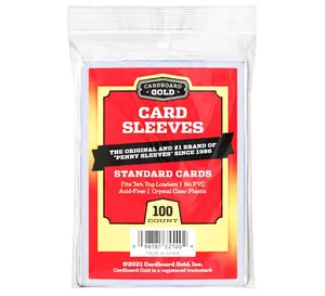 Cardboard Gold Penny Sleeves 100ct