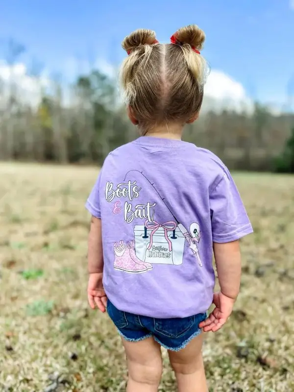 Youth and Adult  Boots & Bait shirt, back to school shirt, Youth Casual Wear, Gift For Son And Daughter, youth swear, Toddler graphic tees, family matching shirt, holiday shirt, youth clothing