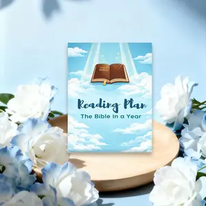 My Holy Bible Reading Plan Notebook Daily Scripture Tracker and Reflection Journal for Your Complete Year Long Journey