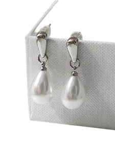 Women's Elegant Water Drop Earrings, Artificial Pearl Design, Perfect Party Accessory, Multifunctional Women's Gift, Casual Style