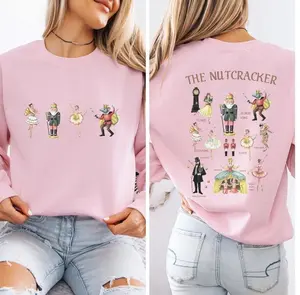 [Sale off up to 50%] Nutcracker Sweatshirt, Christmas Nutcracker Crewneck, Christmas Hoodie, Nutcracker Ballet Sweater, Christmas Party Sweatshirt, Xmas Gift