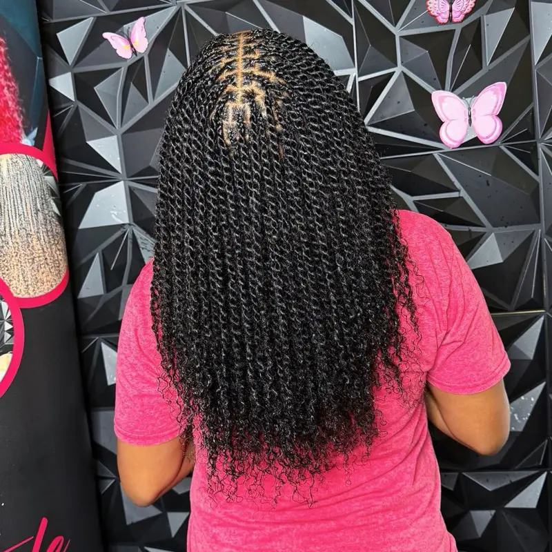Afro kinky natural hair Afro kinky natural hair