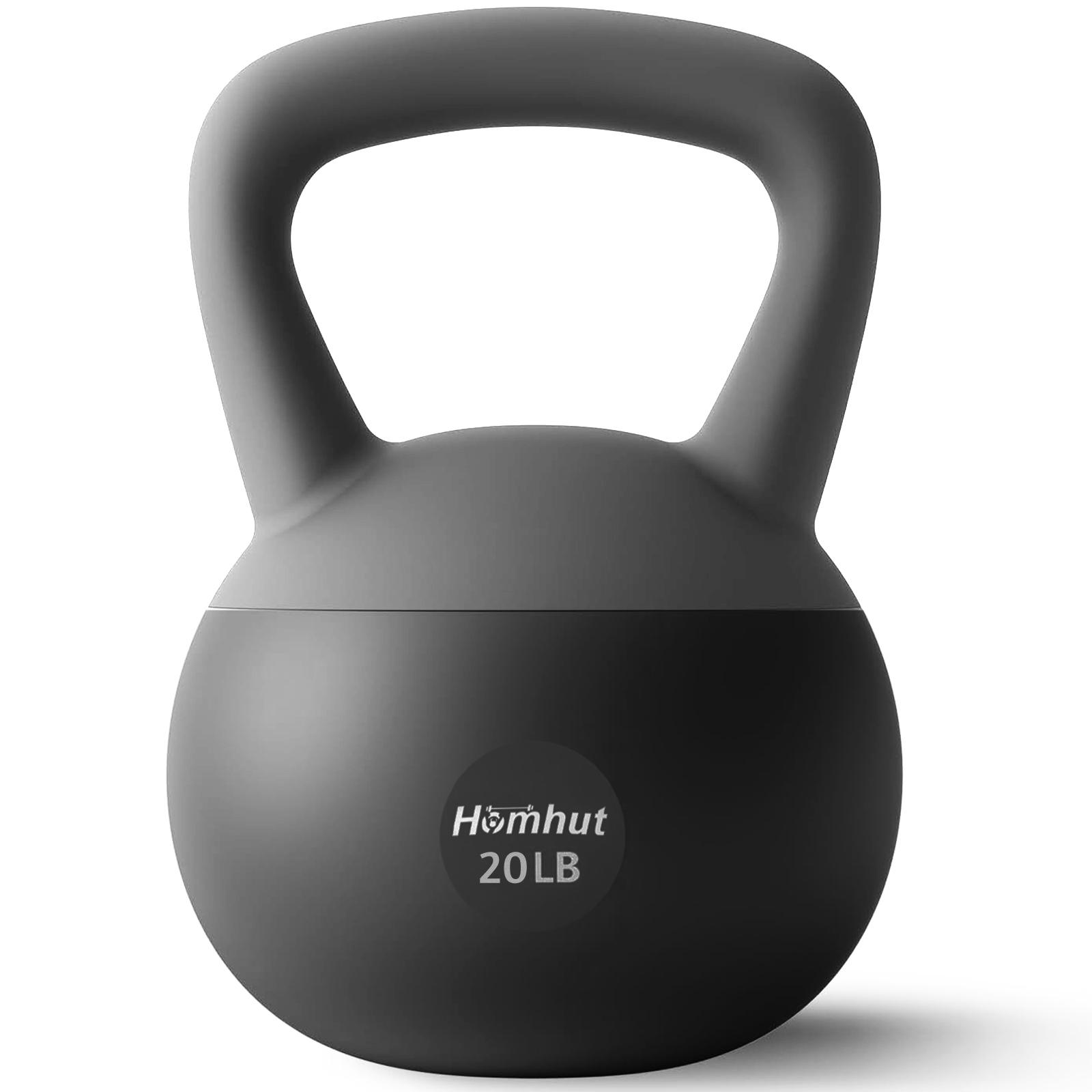 Homhut Eco-Friendly 15 lb Durable Soft Kettlebell with Handle, Non-Toxic Fitness Equipment for Home Gym Strength & Core Training Conditioning, Sports & Outdoor Gym Accessory, No Homhut Eco-Friendly 15 lb Durable Soft Kettlebell with Handle, Non-Toxic Fitness Equipment for Home Gym Strength & Core Training Conditioning, Sports & Outdoor Gym Accessory, No