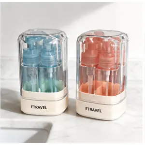 4 in 1 Travel Dispenser, 4 Pack 30ML Travel Bottles for Toiletries Containers ET